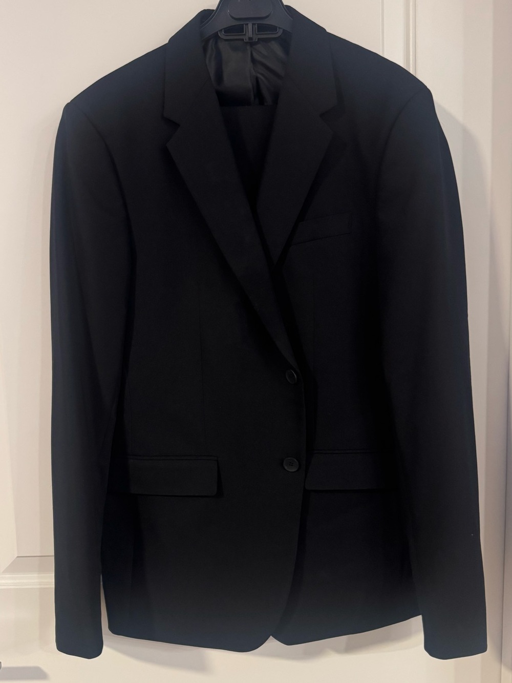 ZARA Classic Black Men’s Slim Fit Suit Set, Blazer and Pants